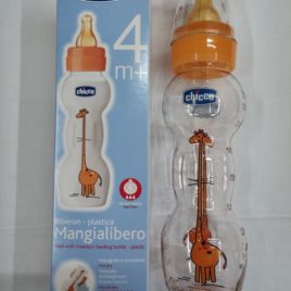 Biberon Mangialibero – Plastica – 250ml – 4m+