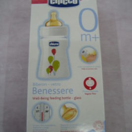 Biberon Benessere Vetro Chicco – 150ml – 0m+